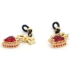 pince tetons heart diamond rouge 2
