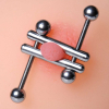 pince tetons twin screws x2