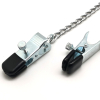 pinces a seins metallique avec chaine 10