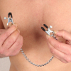 pinces a seins metalliques avec chaine 3
