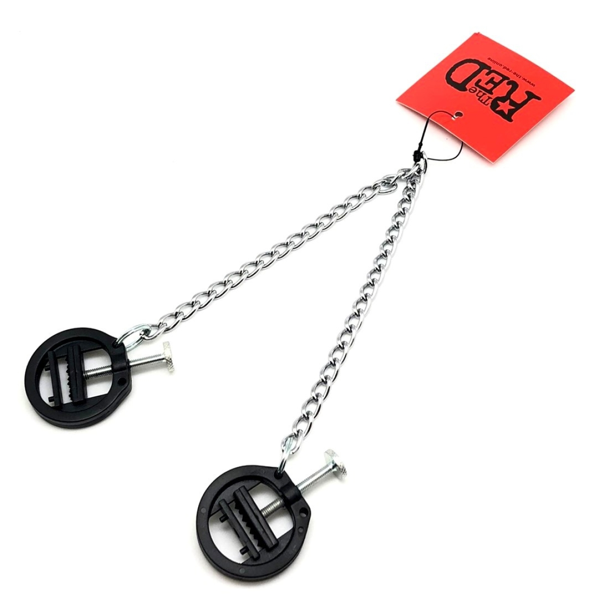 pinces a seins pvc avec chaine 2