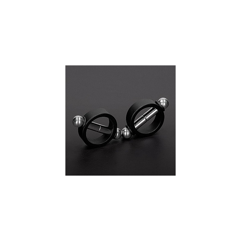 pinces magnetiques pour tetons pincher noires
