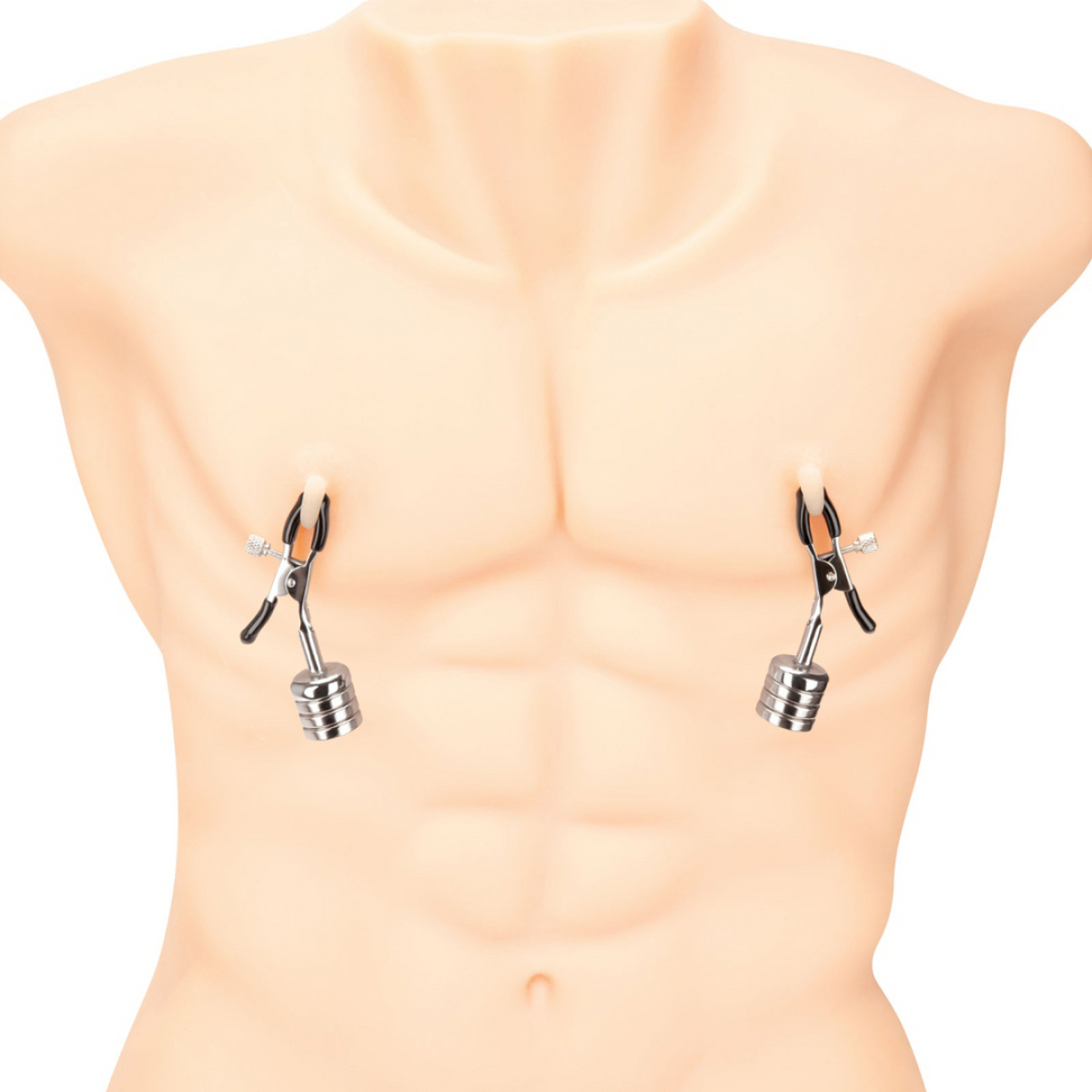 pinces nipple clips avec poids 60g x2 2