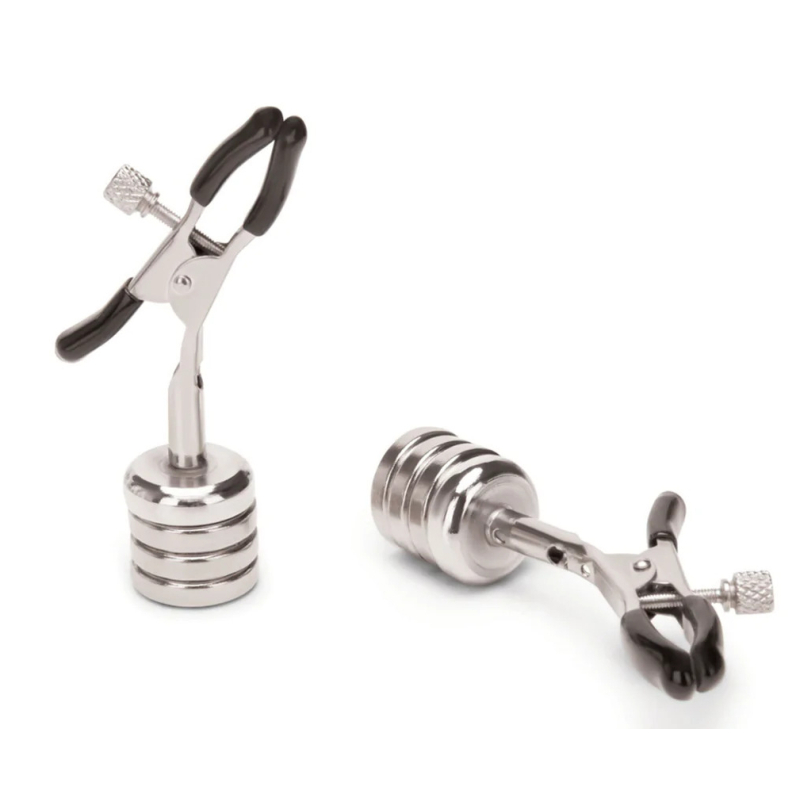 pinces nipple clips avec poids 60g x2