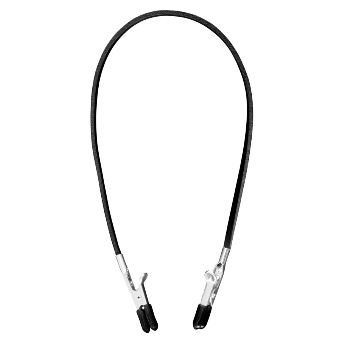 pinces pour tetons avec lien en cuir