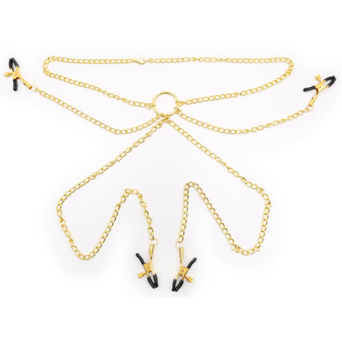 pinces pour tetons et zones intimes nipple quattuor dore