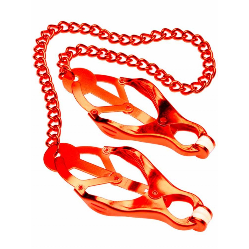 pinces pour tetons mr fist rouge 2