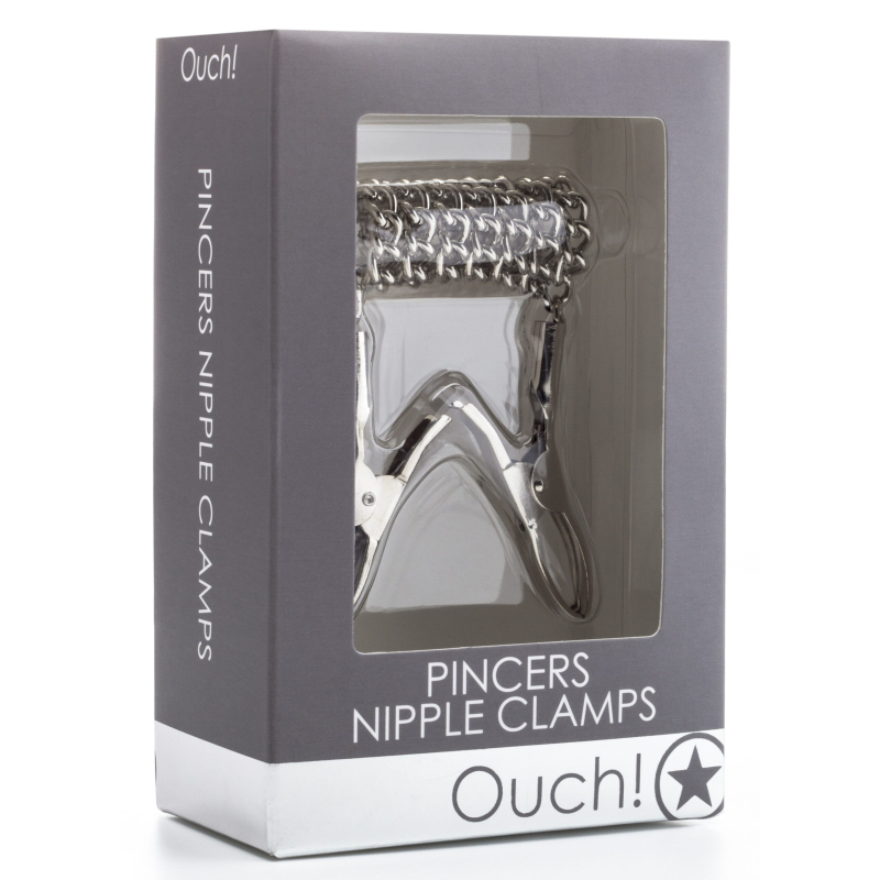 pinces pour tetons pincers chaine 35cm metal 1 scaled
