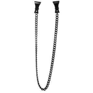 pinces pour tetons pinch chaine 35cm noires scaled