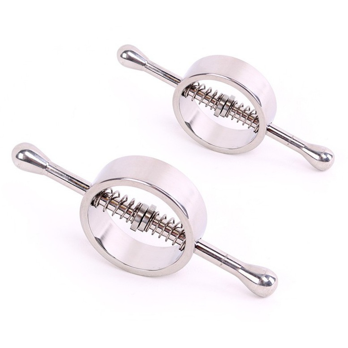 pinces pour tetons spring loaded