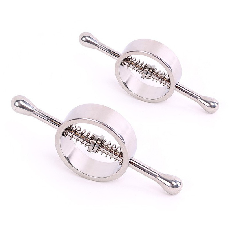 pinces pour tetons spring loaded