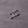 pinces pour tetons square end ball x2 3