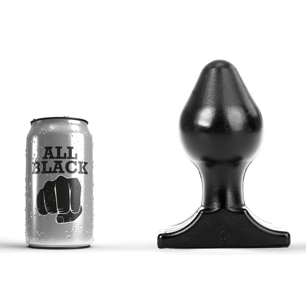 plug ab72 plug8 all black 13 x 8cm