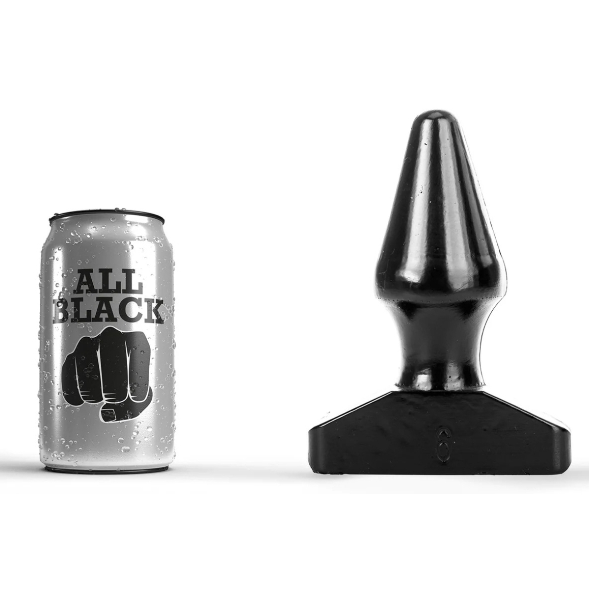 plug ab77 pop6 all black 12 x 6cm