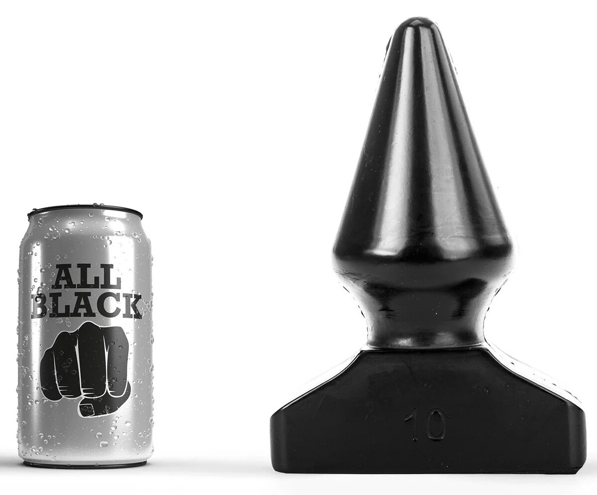 plug ab81 pop10 all black 16 x 9cm 5