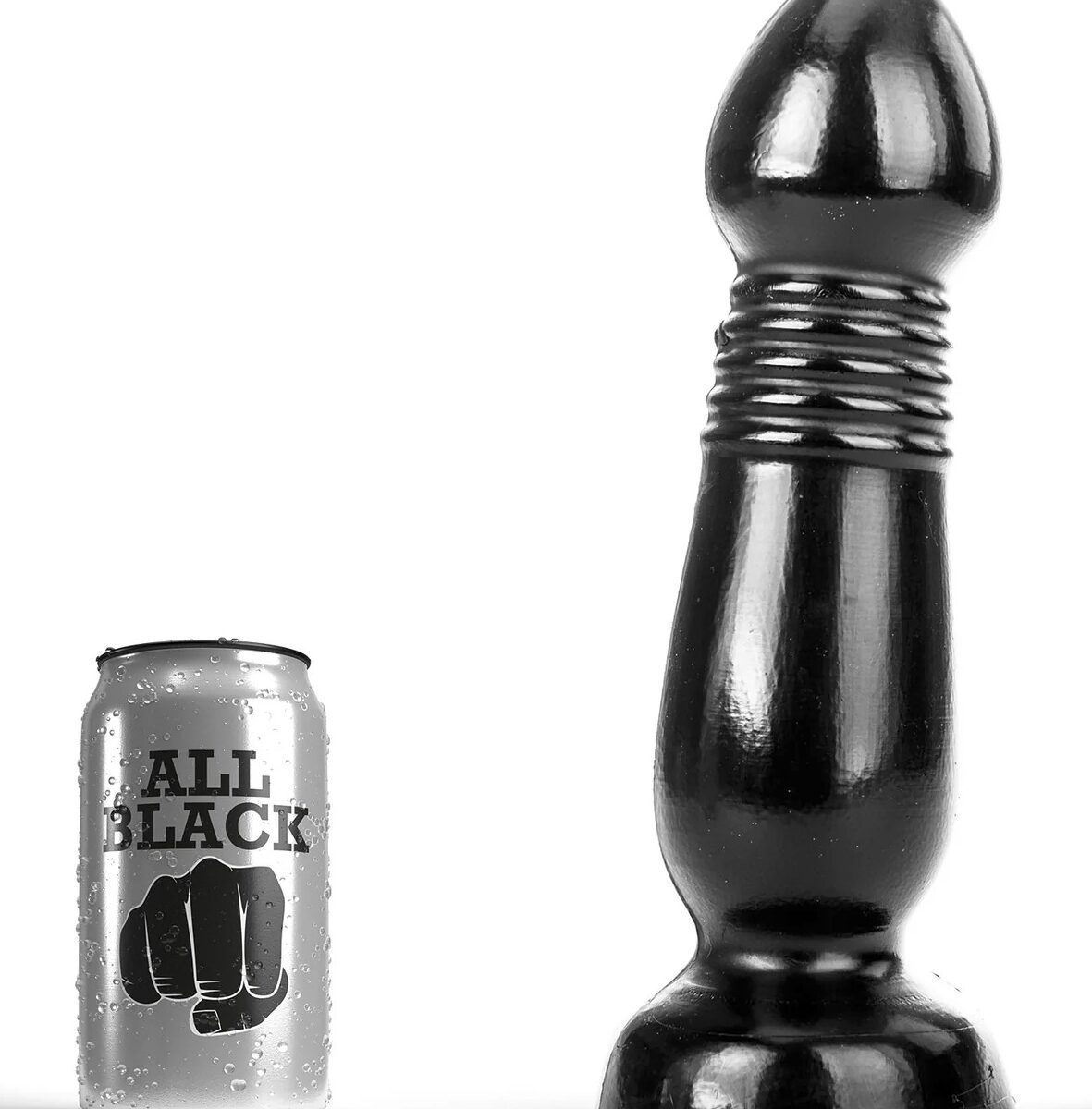 plug ab89 flesh flute all black 25 x 75cm