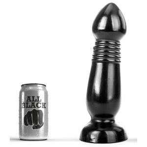 plug ab89 flesh flute all black 25 x 75cm