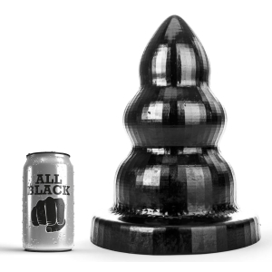 plug ab97 triple pleasure l all black 25 x 15cm