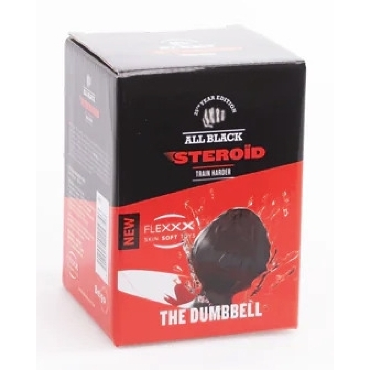 plug abs24 the dumbbell all black steroid 10 x 8cm 1