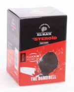 plug abs24 the dumbbell all black steroid 10 x 8cm 1