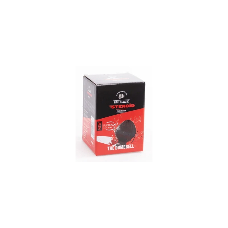 plug abs24 the dumbbell all black steroid 10 x 8cm 1