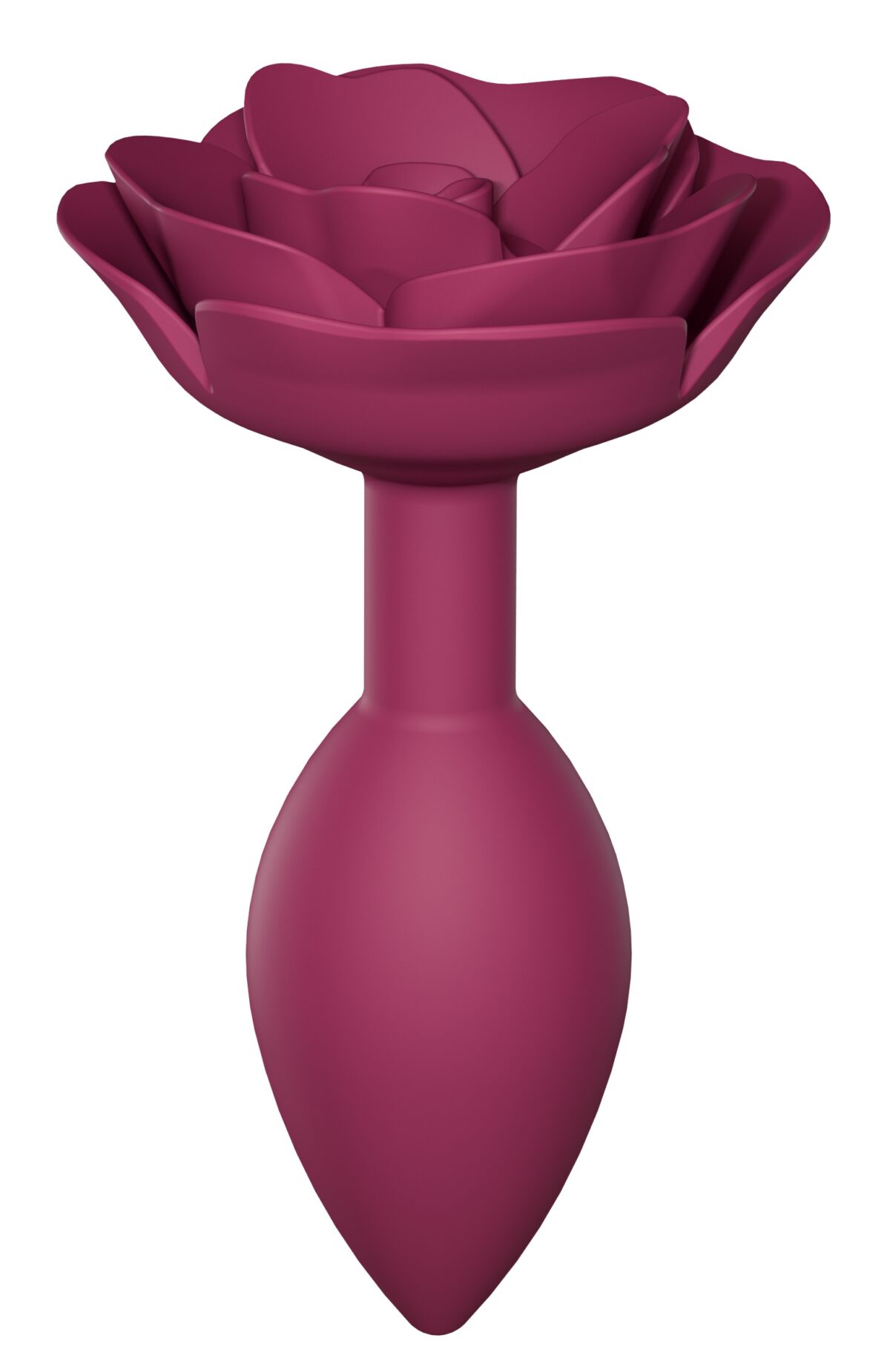 plug anal bijou open roses m 8 x 33cm rose