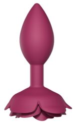 plug anal bijou open roses m 8 x 33cm rose 2