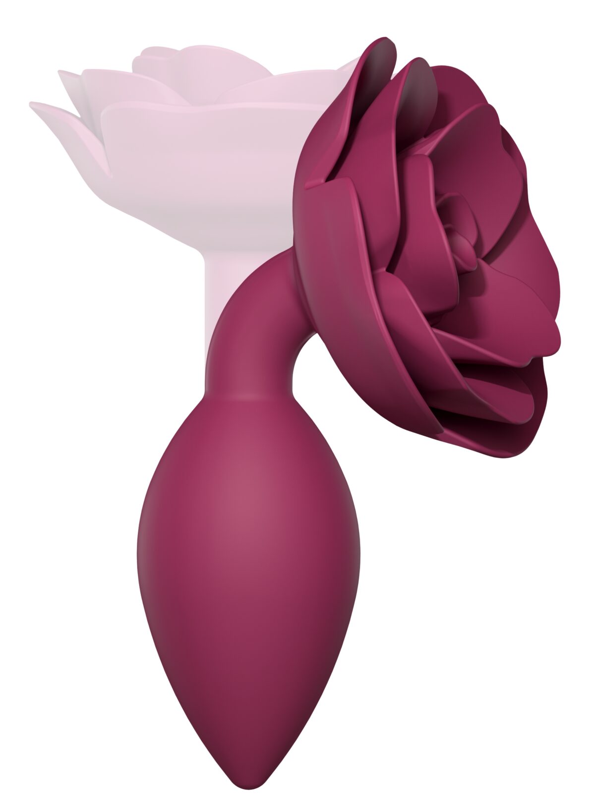 plug anal bijou open roses m 8 x 33cm rose 3