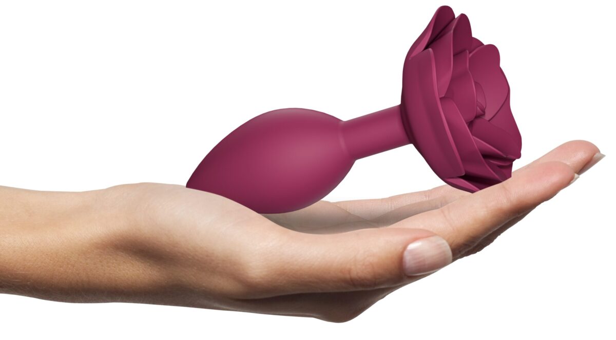 plug anal bijou open roses m 8 x 33cm rose 4 scaled