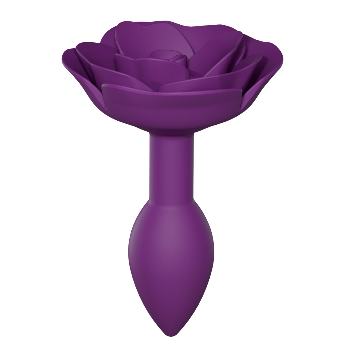 plug anal bijou open roses s 8 x 29cm violet