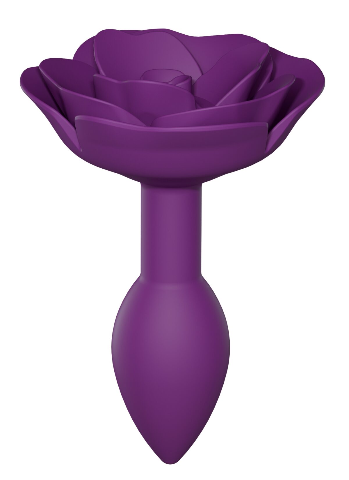 plug anal bijou open roses s 8 x 29cm violet