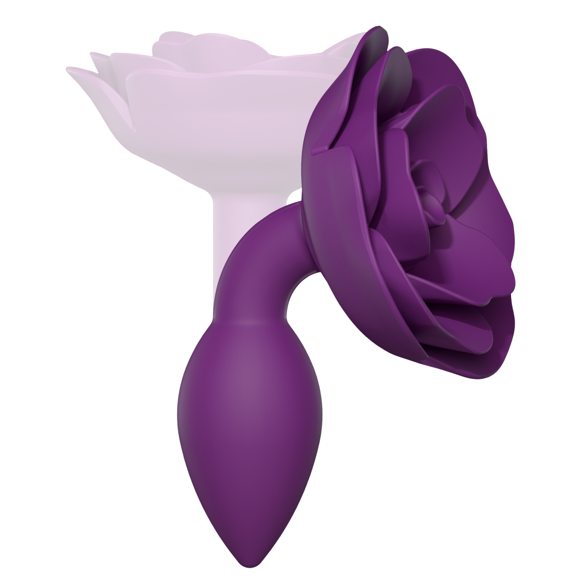 plug anal bijou open roses s 8 x 29cm violet 3