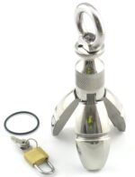 plug anal de chastete ass lock 11 x 6 cm 1