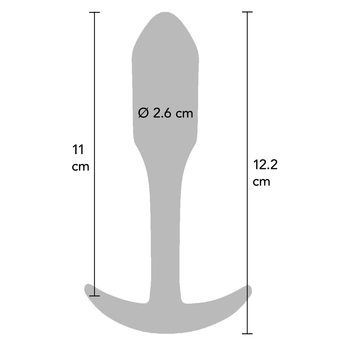 plug anal mini smooth l 11 x 26cm 6