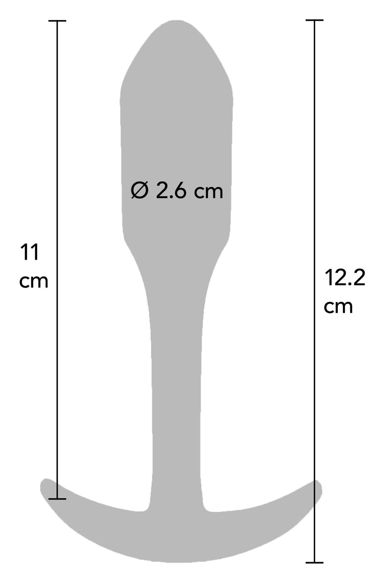 plug anal mini smooth l 11 x 26cm 6