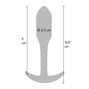 plug anal mini smooth m 95 x 23cm 6