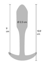 plug anal mini smooth m 95 x 23cm 6