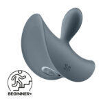plug anal vibrant booty absolute 2 gris