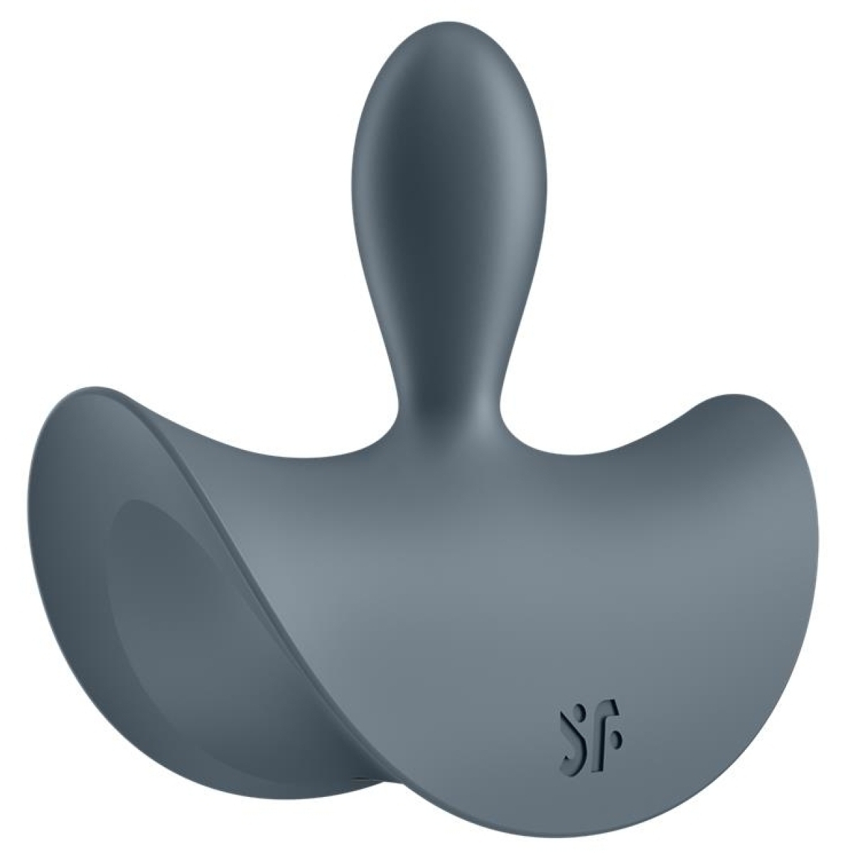 plug anal vibrant booty absolute 2 gris 2