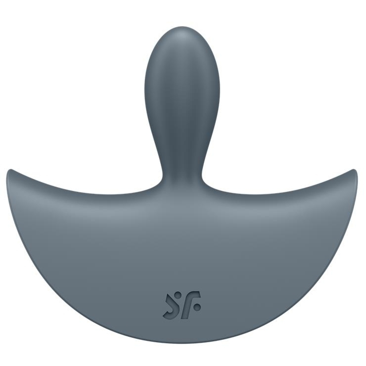 plug anal vibrant booty absolute 2 gris 3