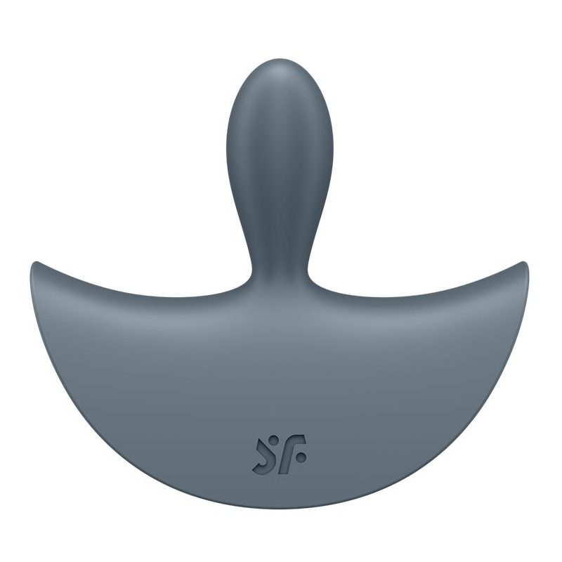 plug anal vibrant booty absolute 2 gris 3