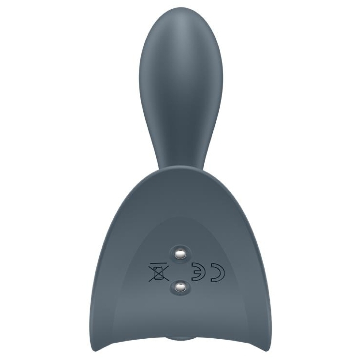 plug anal vibrant booty absolute 2 gris 4