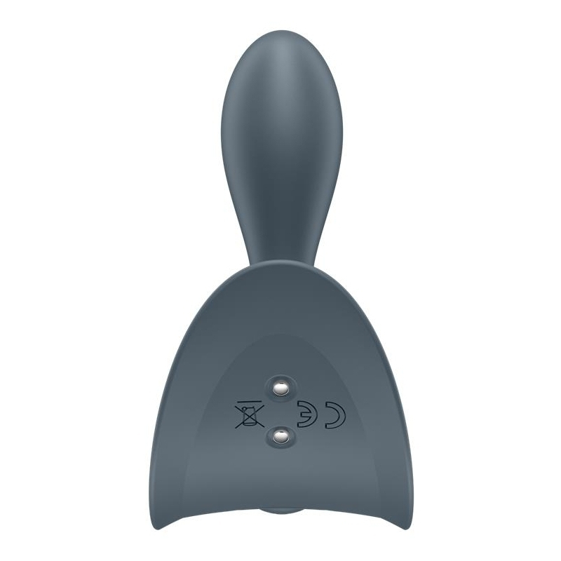 plug anal vibrant booty absolute 2 gris 4