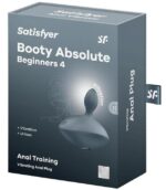 plug anal vibrant booty absolute 4 gris 1