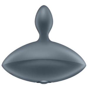 plug anal vibrant booty absolute 4 gris