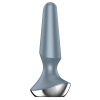 plug anal vibrant connecte ilicious 2 satisfyer 10 x 3cm gris 1