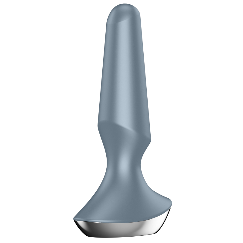 plug anal vibrant connecte ilicious 2 satisfyer 10 x 3cm gris 4