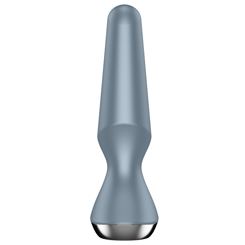 plug anal vibrant connecte ilicious 2 satisfyer 10 x 3cm gris 5
