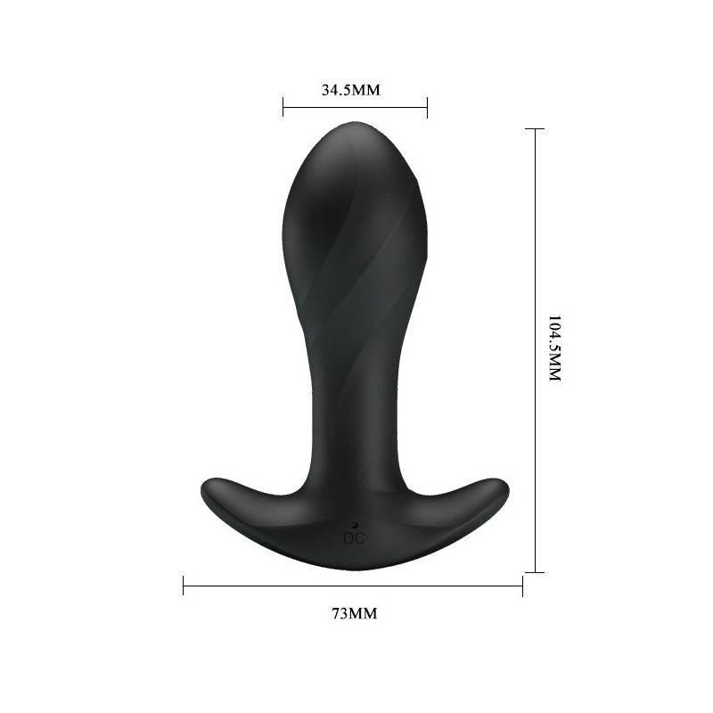 plug anal vibrant torp 8 x 34 cm 4