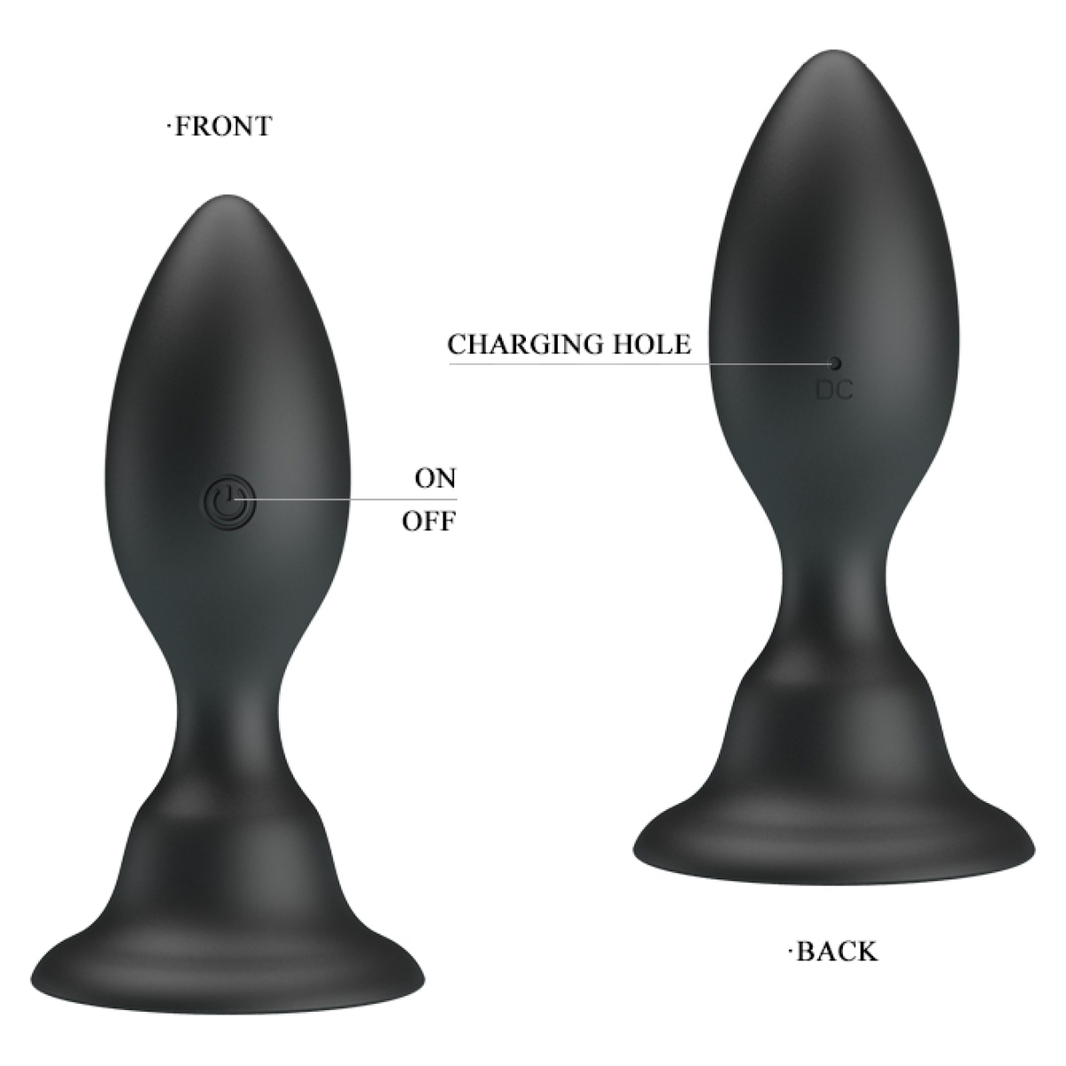 plug anal vibrant trigger 10 x 33 cm 3